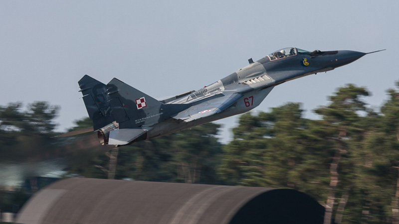 MiG-29 Polish AF Kleine Brogel 2014