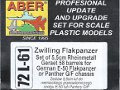 Zwilling Flakpanzer barrels 