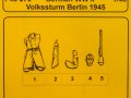 German WWII Volkssturm Berlin 1945 