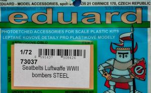 Seatbelts Luftwaffe Bombers WWII Steel 