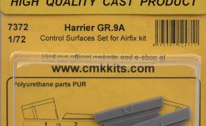 Harrier GR.9A control surfaces