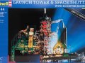 Launch Tower & Space Shuttle with Booster Rockets